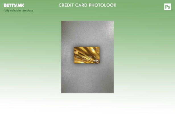 модерен стил Саудиска Арабија Alavwal банка виза картичка photolook пред шаблон